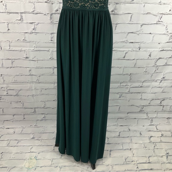 Night Way Lace Bodice Prom Dress, Size 8 - Picture 4 of 14